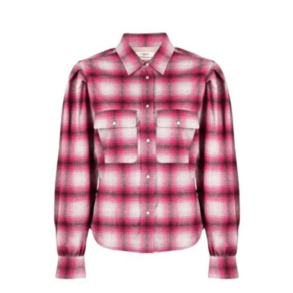 NWT! Isabel Marant‎ Etoile Reosi Shirt in Pink - Picture 7 of 11